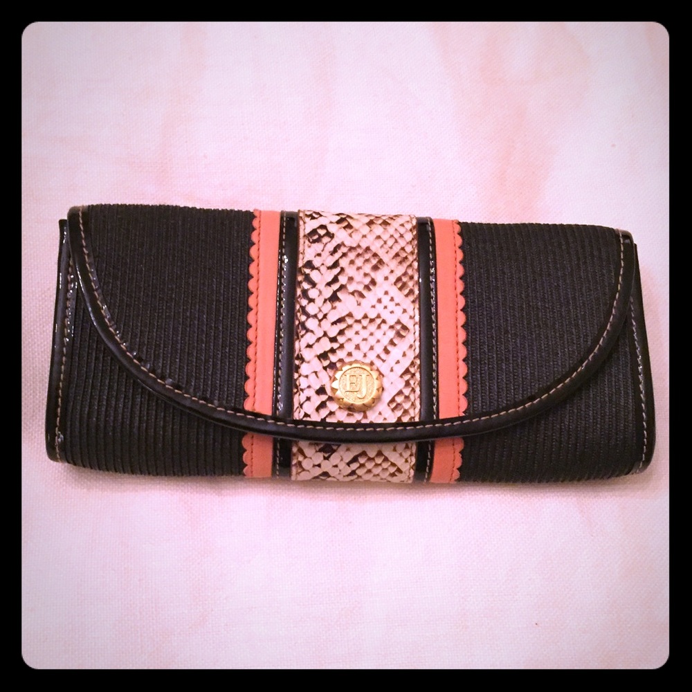 Eric Javitts Woven Clutch